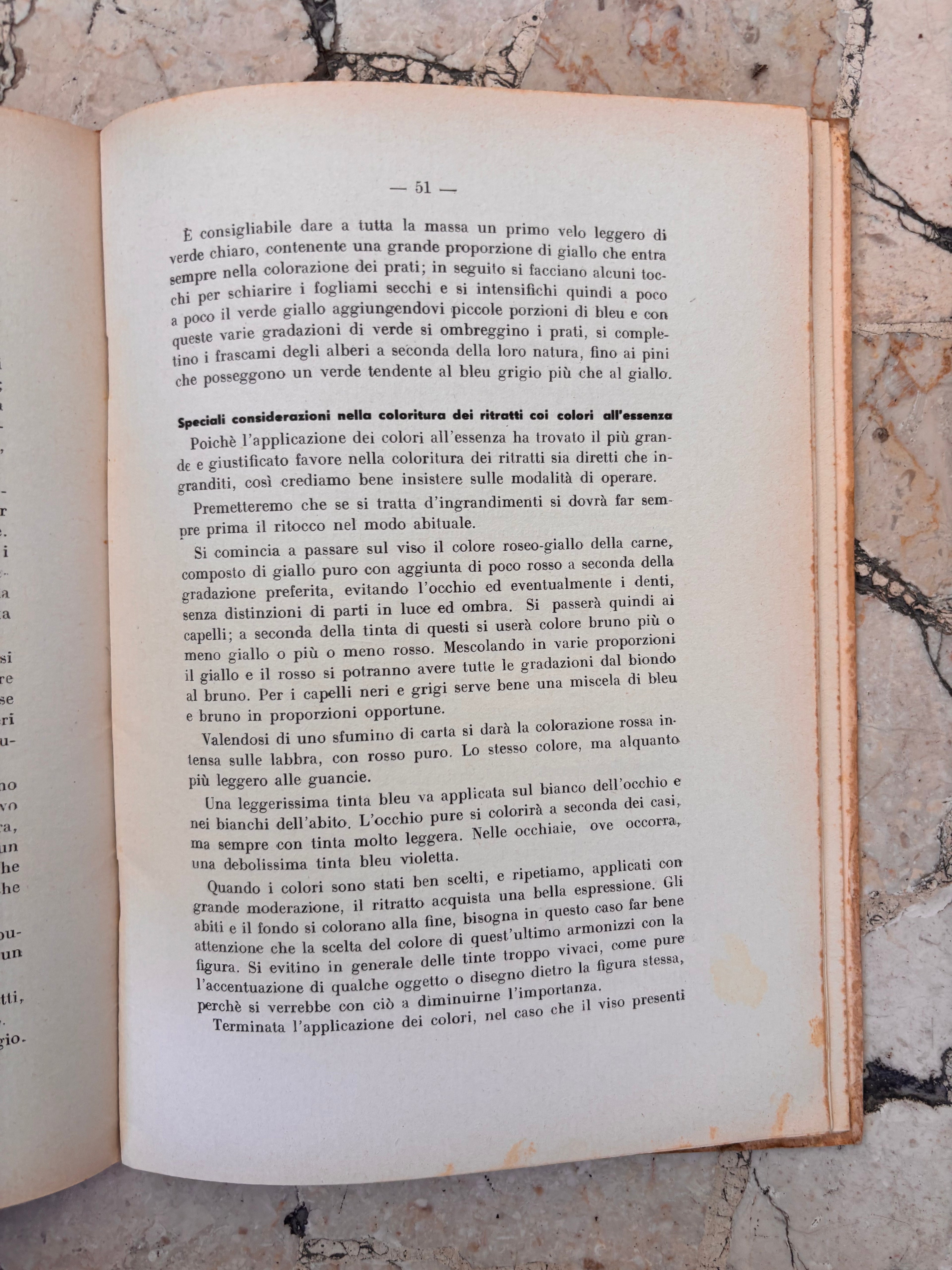 La coloritura delle fotografie