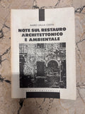 Note sul restauro architettonico e ambientale
