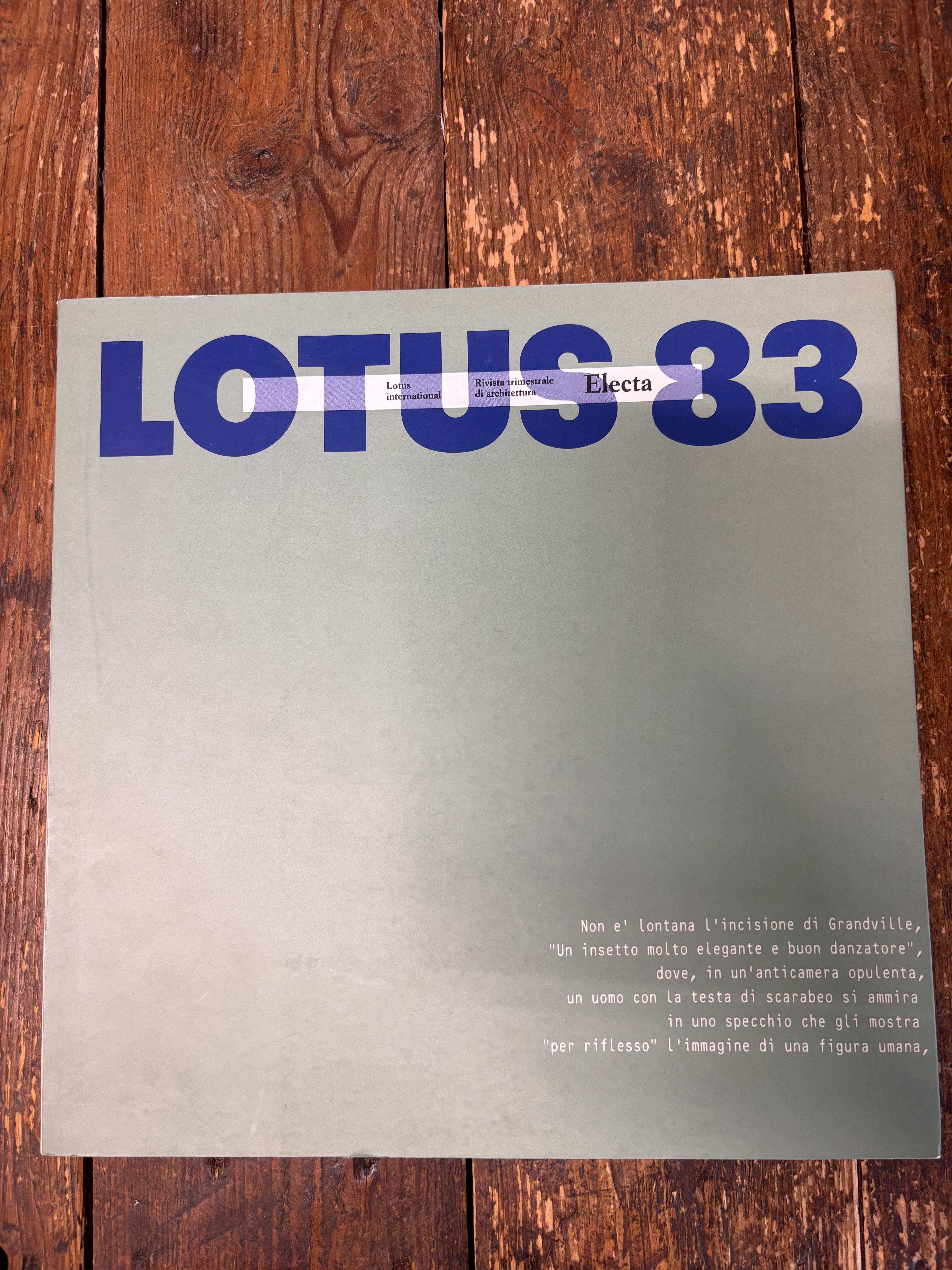 Lotus international 83