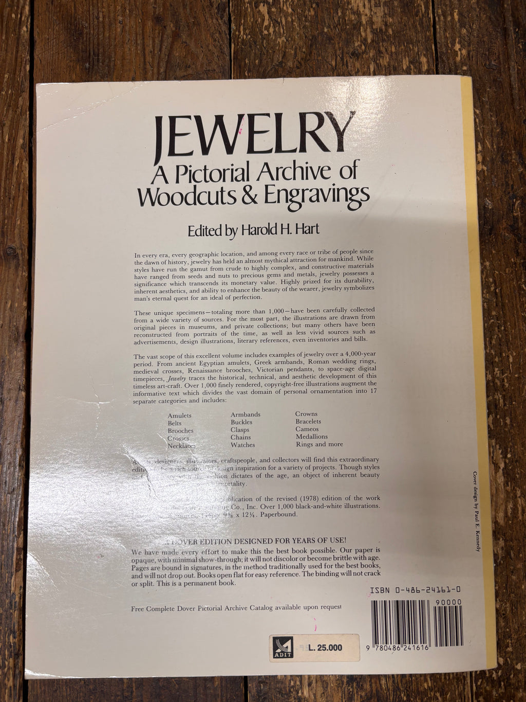 Jewellery A Pictorial Archive of Woodcuts & Engravings