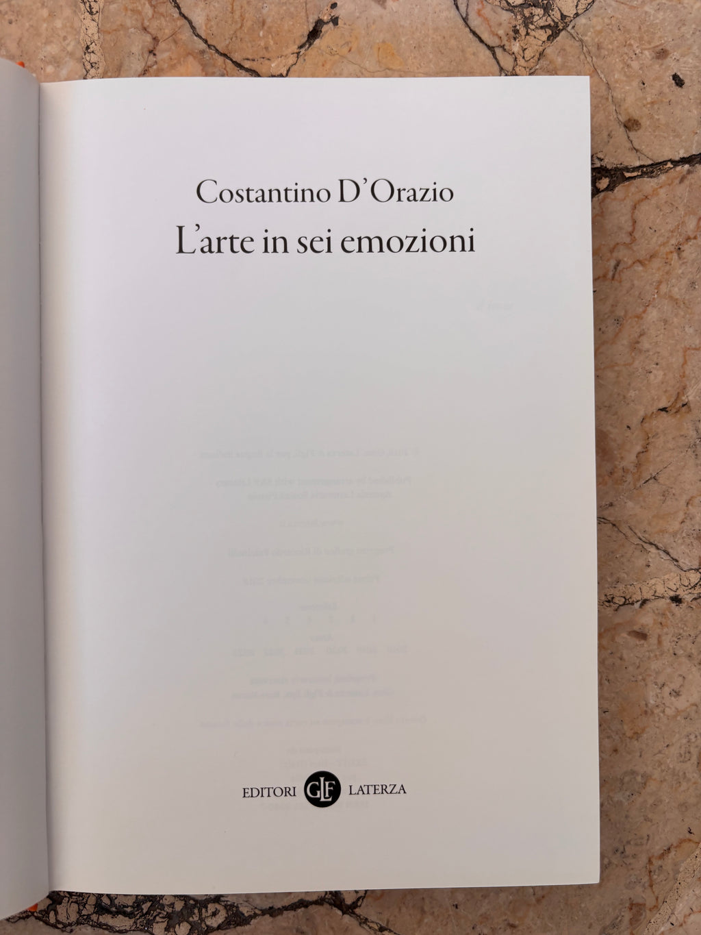L'arte in sei emozioni